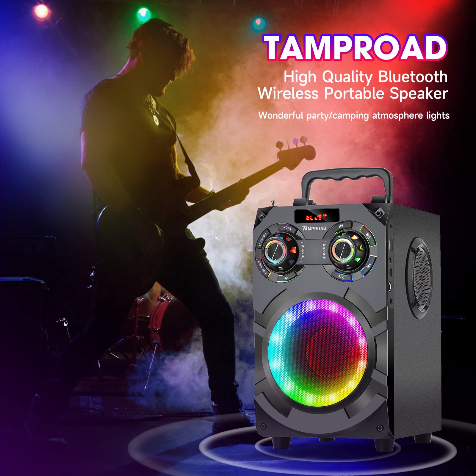 Колонка TAMPROAD A33 Bluetooth 60 Вт, фото №6