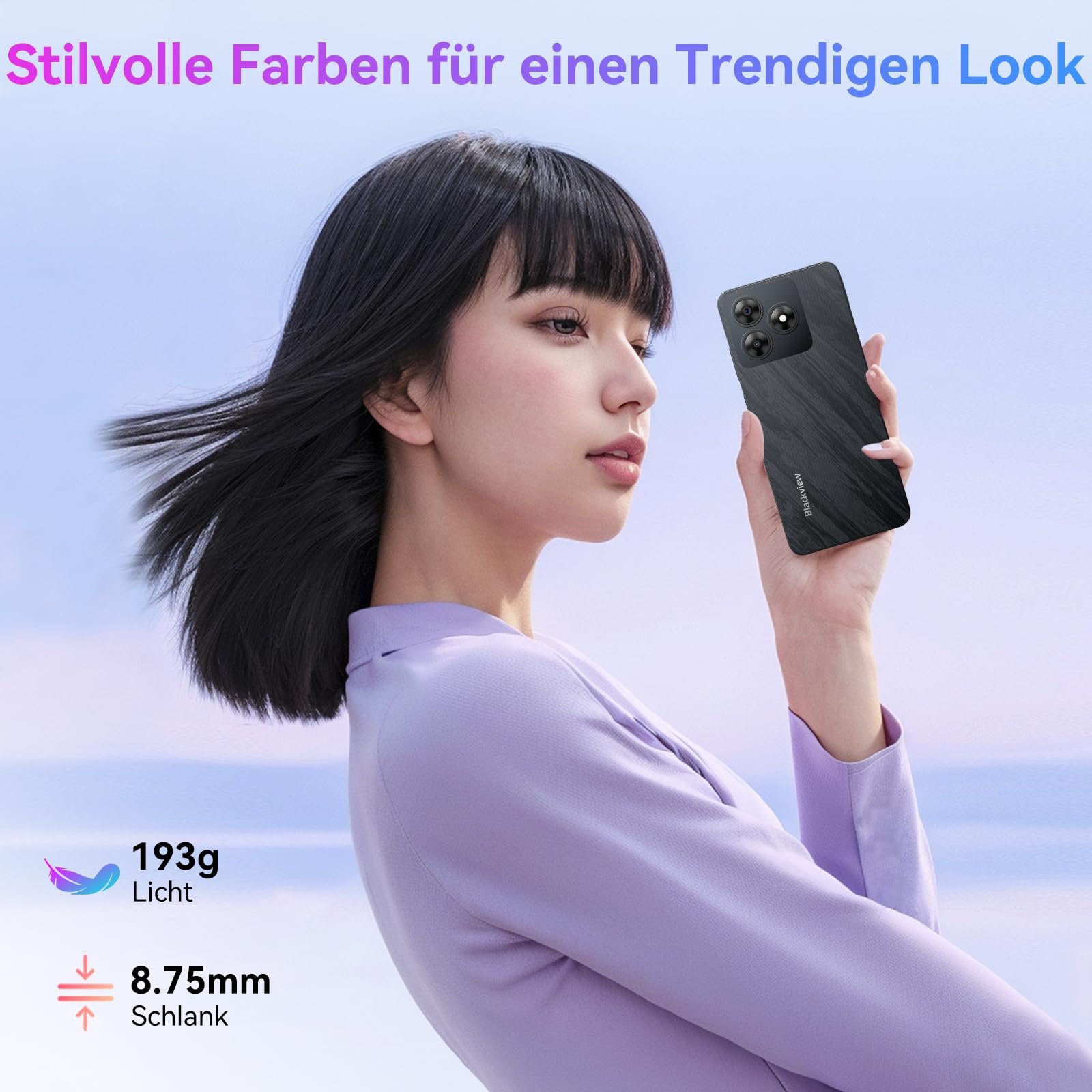 Смартфон Blackview Wave 8C 6GB + 64GB/2TB SD Octa Core 6.56" HD+ 5000mAh 13MP + 8MP 4G Dual SIM, фото №8