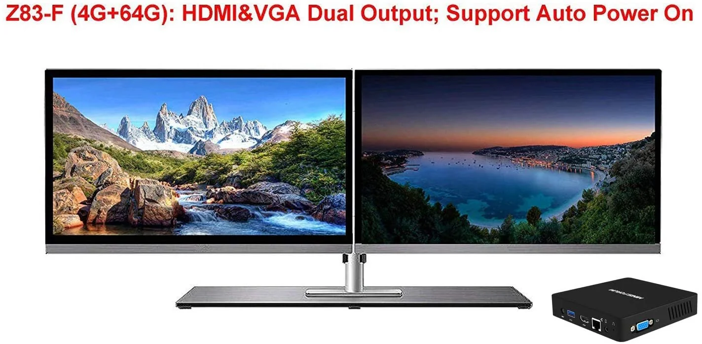 Мини ПК MINIS FORUM Z83-F / Intel Atom x5-Z8350 / RAM 2GB / eMMC 32GB / HDMI / LAN / Wi-Fi 5 / Bluetooth 4.1 / Черный, фото №7