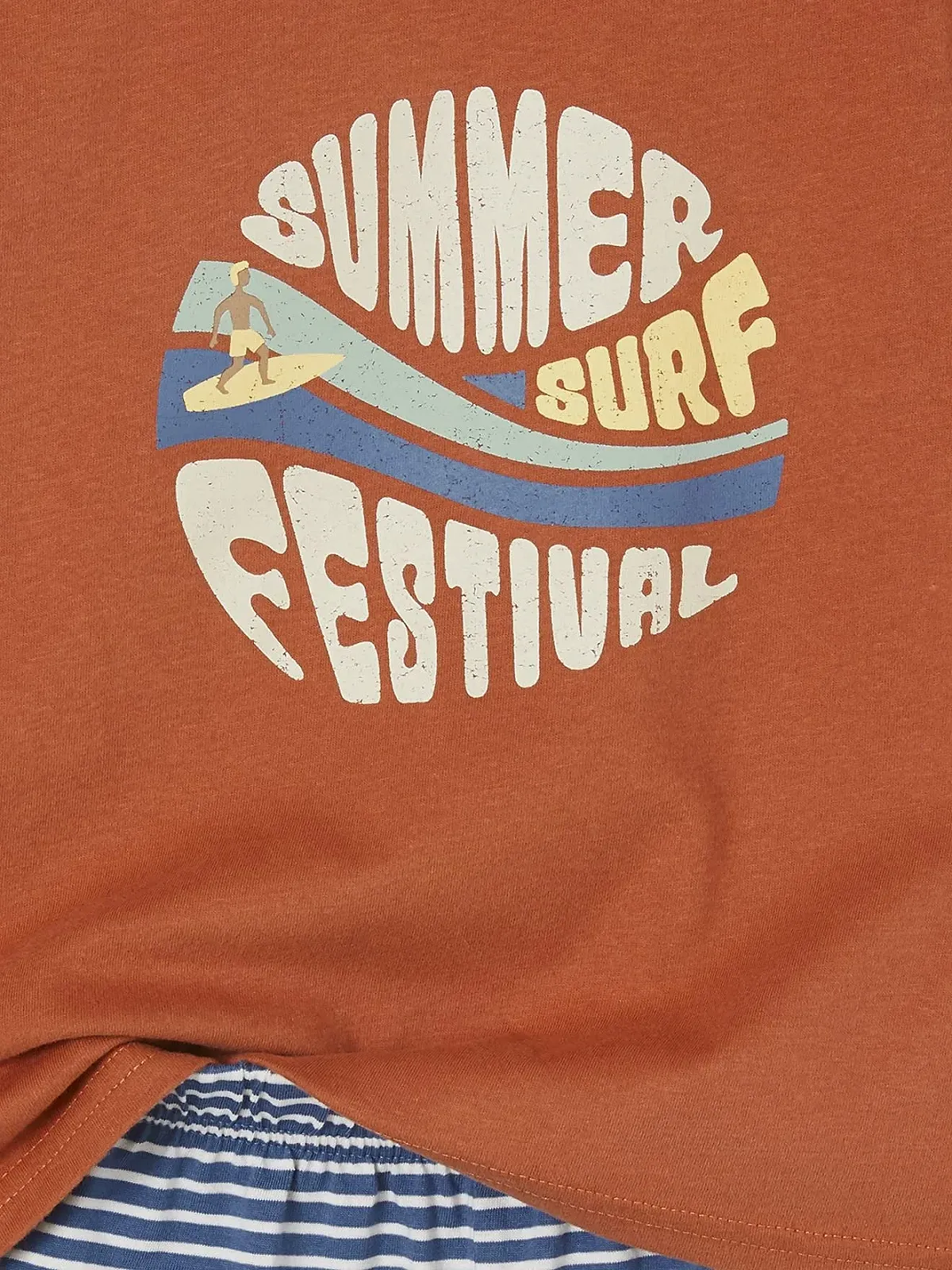 Піжама Vertbaudet Літній серфінг для хлопчиків (2 шт. в упаковці), фото №6