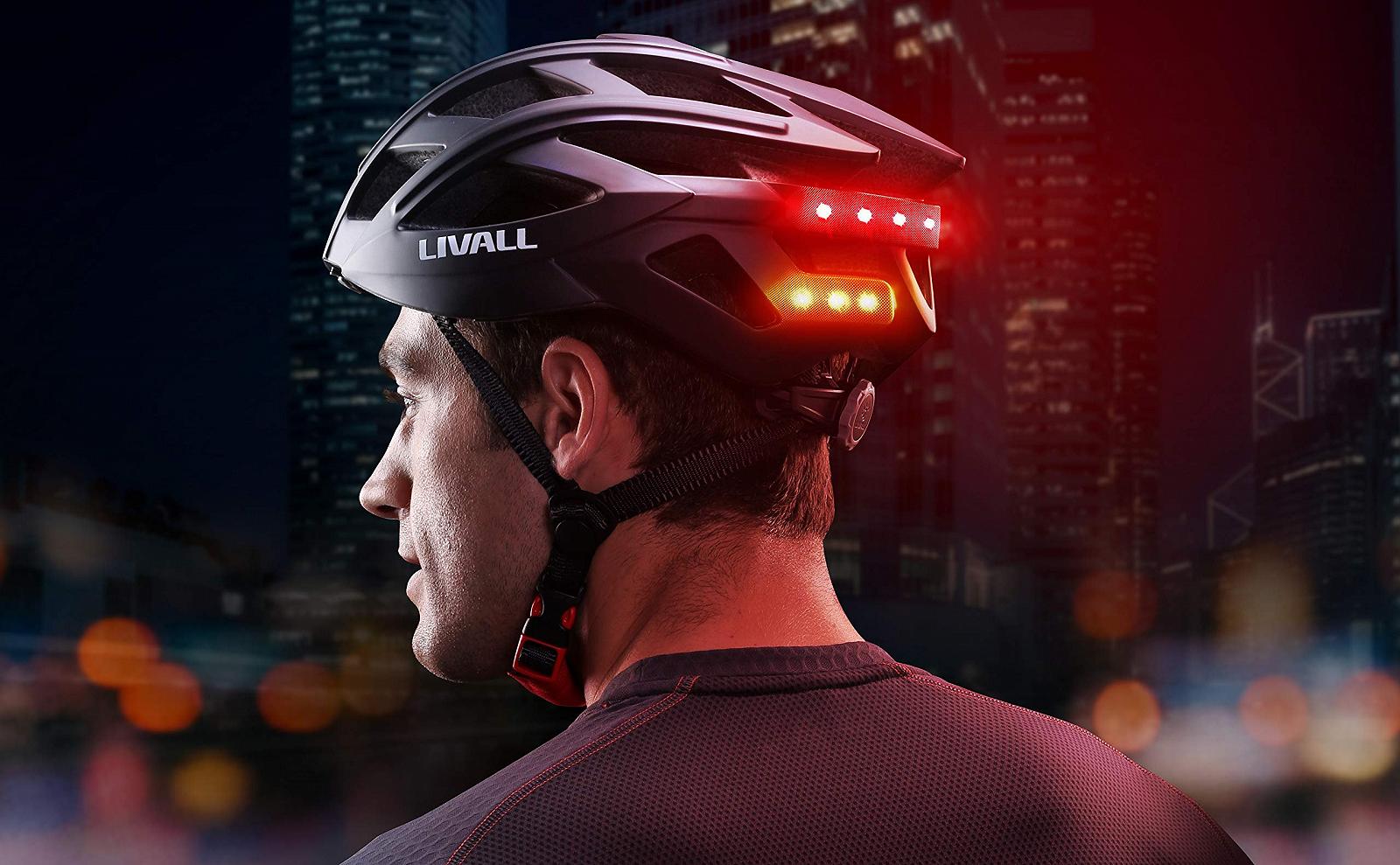 Шолом Livall BH60SEPLUS 2018 Велосипедний Смарт Bluetooth з бездротовим пультом на кермі - Чорний, фото №3