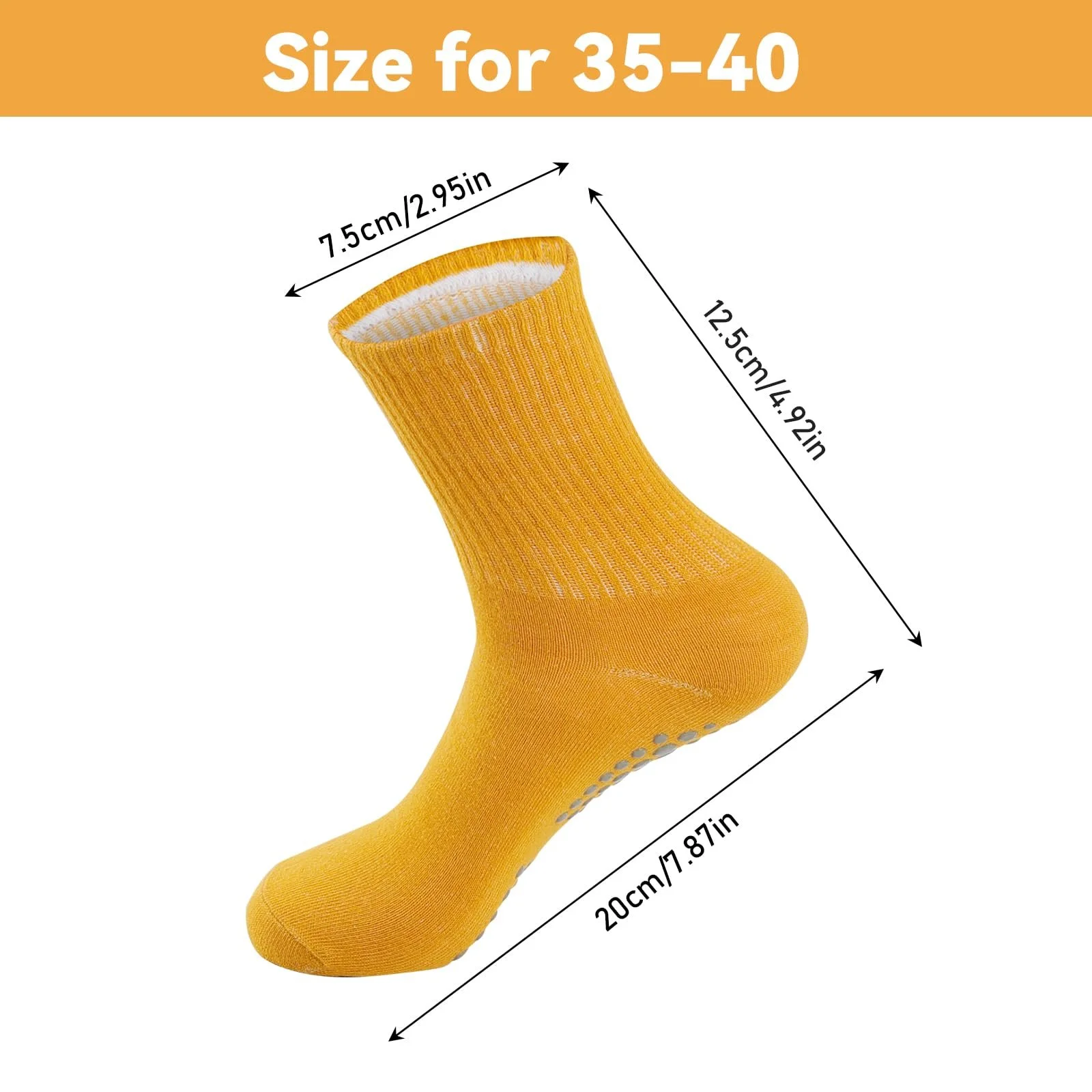 Шкарпетки Stopper Yoga для жінок, 6 пар, фото №2