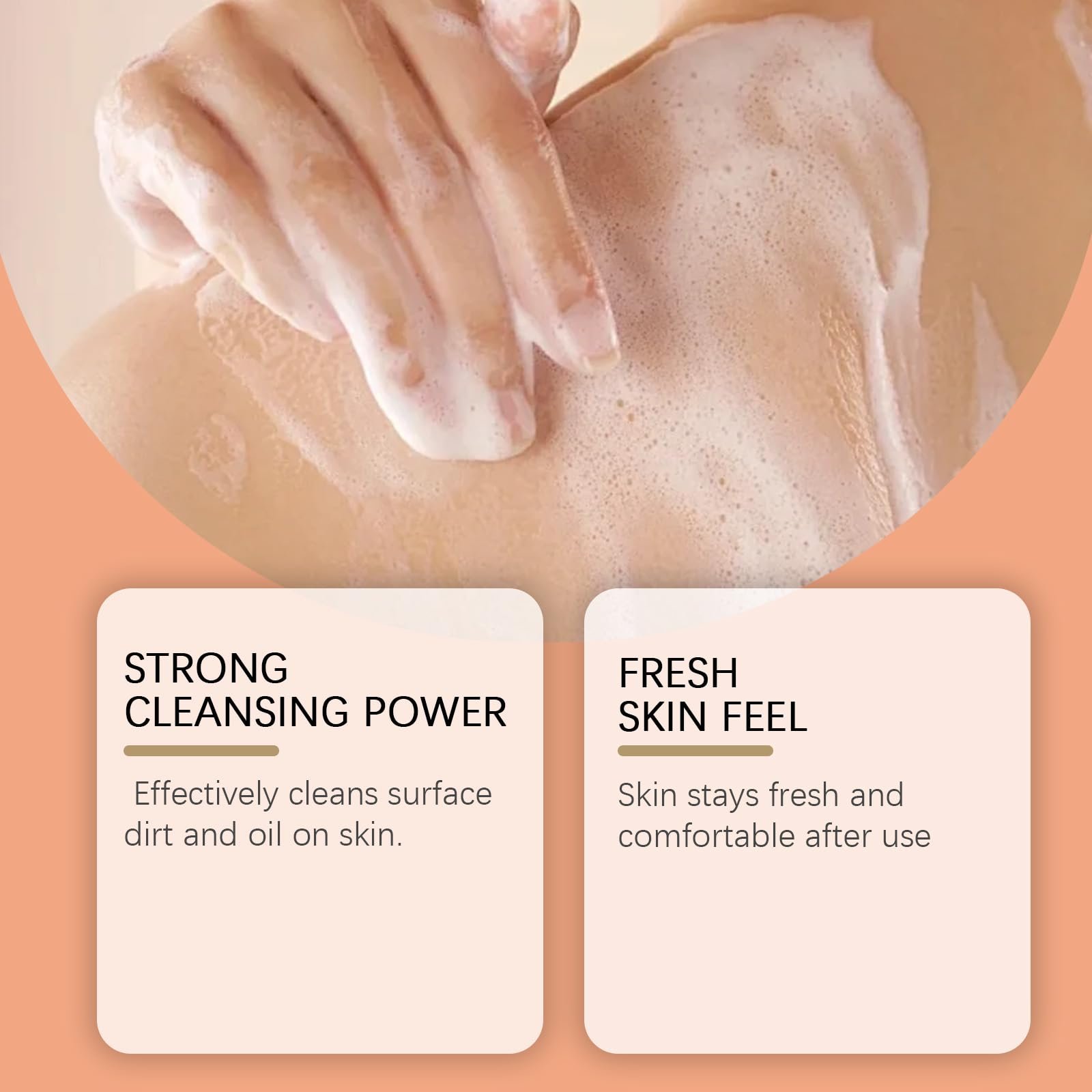 Гель для душу Kaki проти запаху тіла з екстрактами хурми та алое вера 1 шт, фото №3