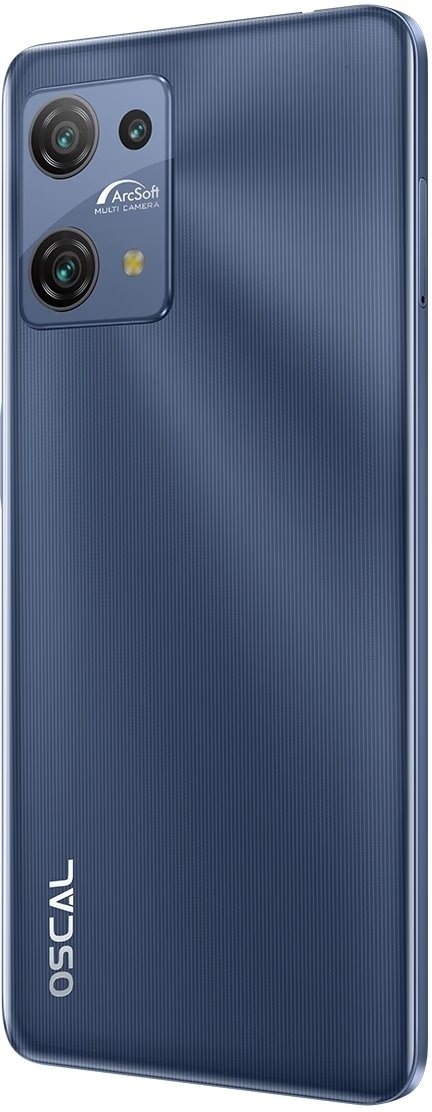 Смартфон 6.52" Blackview Oscal C30 Pro 4/64Gb 4G 2-SIM 12/8Мп 8 ядер Android 12 Starry Night Blue, фото №6