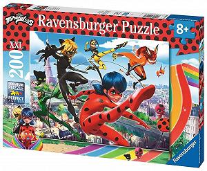 Дитячий пазл Ravensburger Miraculous 12998 Superhero Power 200 деталей XXL від 8 років - Фото 1