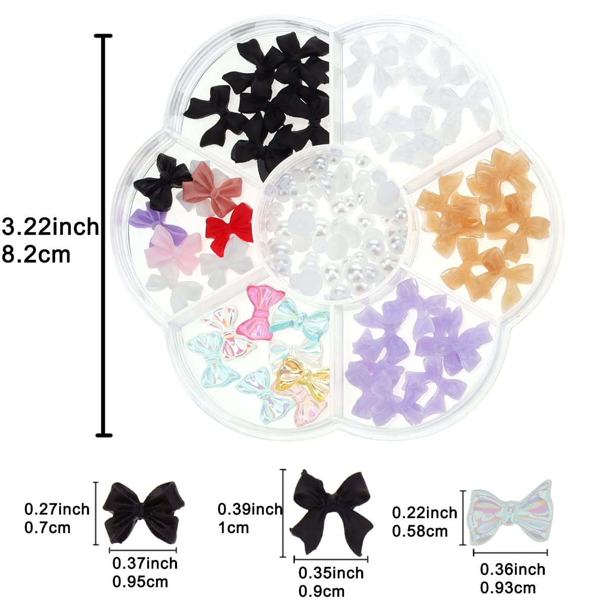 Украшение для ногтей 3D Aurora Бантик Разноцветные DIY Стразы Милые Блестки 7 Стилей Различной Формы Подвески Цветы Самоцветы Биссер Аксессуары Разноцветные Бантики, фото №6 Украшение для ногтей 3D Aurora Бантик Разноцветные DIY Стразы Милые Блестки 7 Стилей Различной Формы Подвески Цветы Самоцветы Биссер Аксессуары Разноцветные Бантики, фото №6