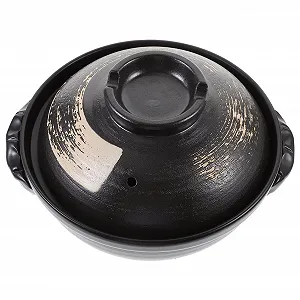 Кастрюля керамическая BESTYASH с антипригарным покрытием и крышкой - Фото 1