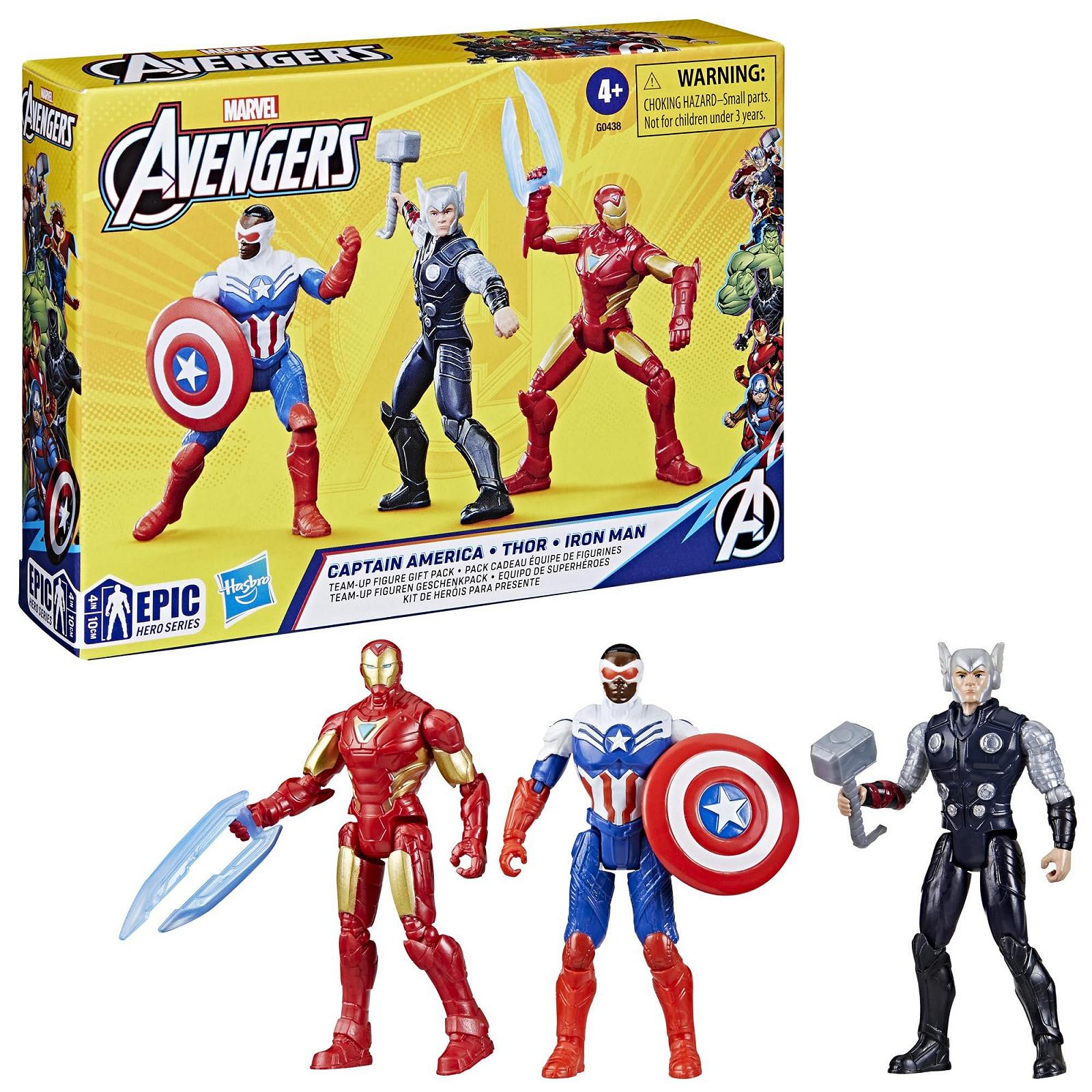 Іграшка Marvel Avengers Epic Hero Series Team-Up Gift Pack, 10 см, фото №2