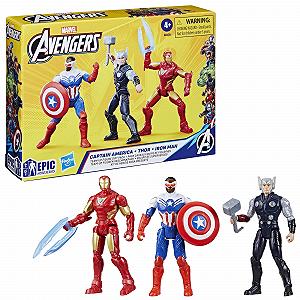 Іграшка Marvel Avengers Epic Hero Series Team-Up Gift Pack, 10 см synthetic.ua - Фото 1