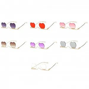 Солнцезащитные очки PACKOVE Металл Сердце Кофе Ретро стиль цена на synthetic.ua - Фото 1 Солнцезащитные очки PACKOVE Металл Сердце Кофе Ретро стиль synthetic.ua - Фото 1