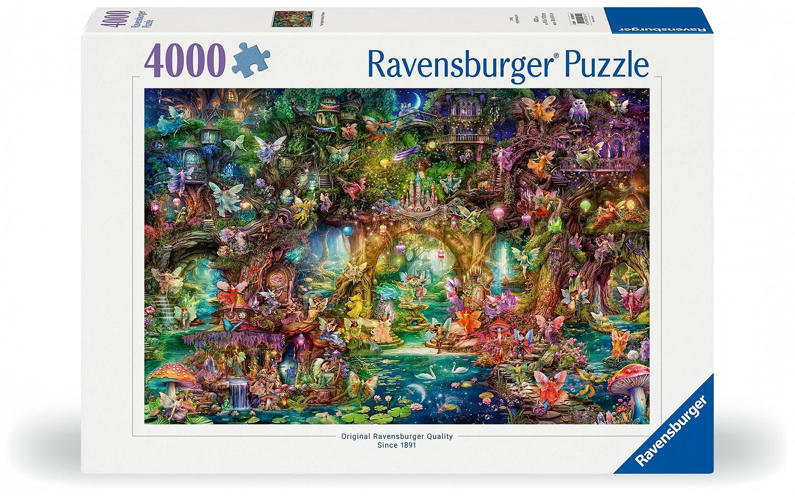 Пазл Ravensburger 12000810 The Hidden World of Fairies 4000 элементов Fantasy, фото №2 Пазл Ravensburger 12000810 The Hidden World of Fairies 4000 элементов Fantasy, фото №2