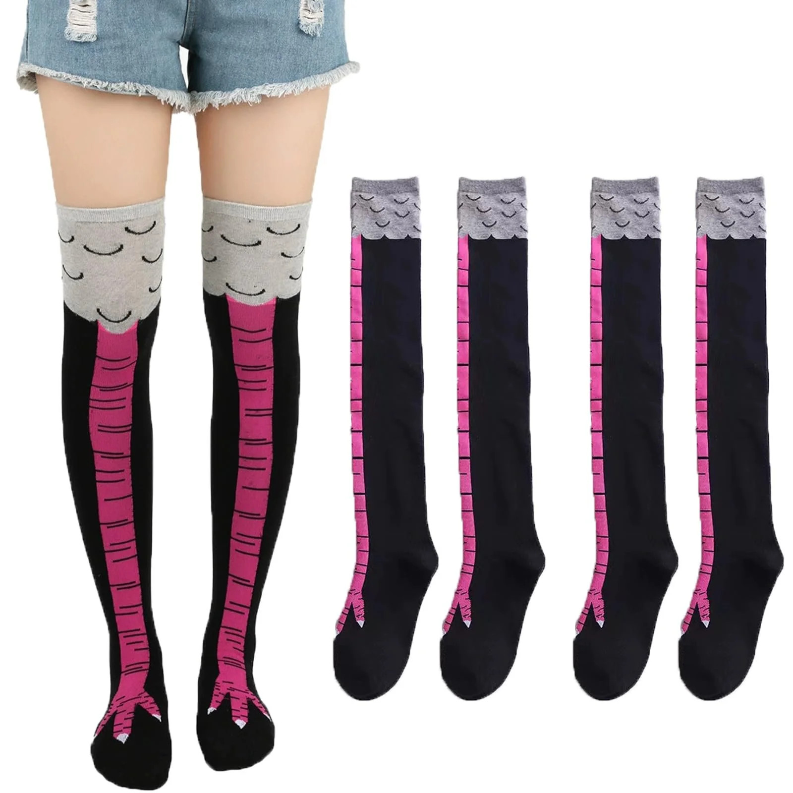 Гольфы Лапки Курицы 2 пары, фото №1