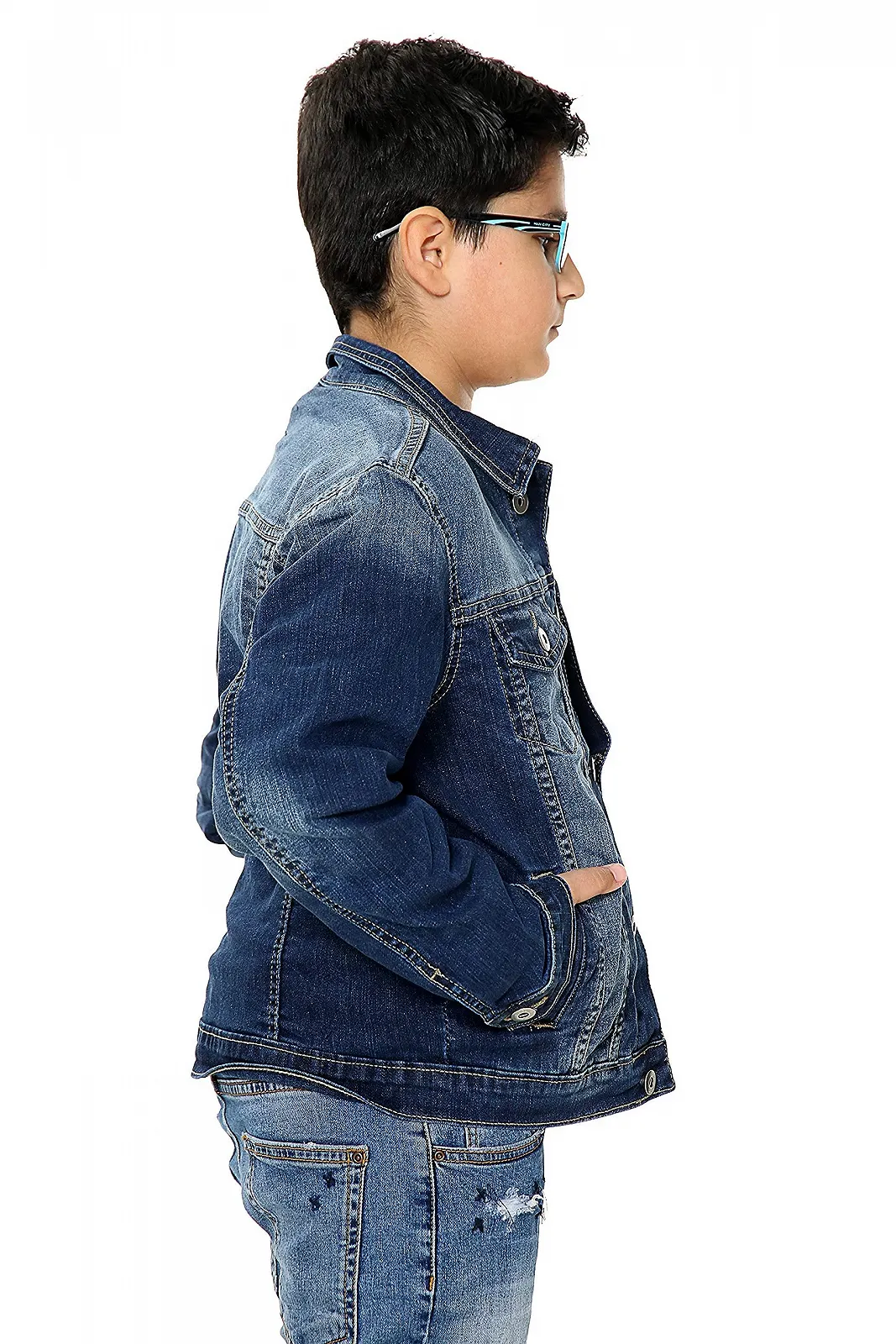 Джинсовая куртка для мальчиков, фото №2