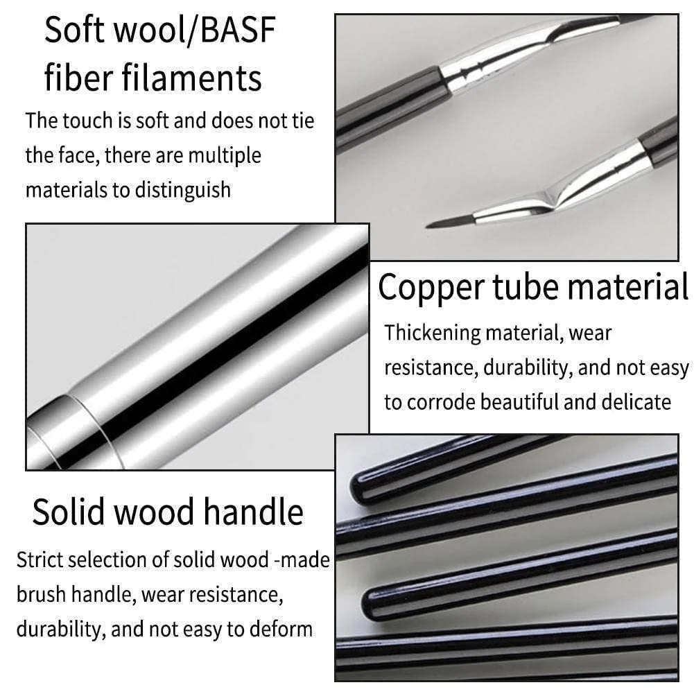 Пензлі для макіяжу B4E8, фото №6