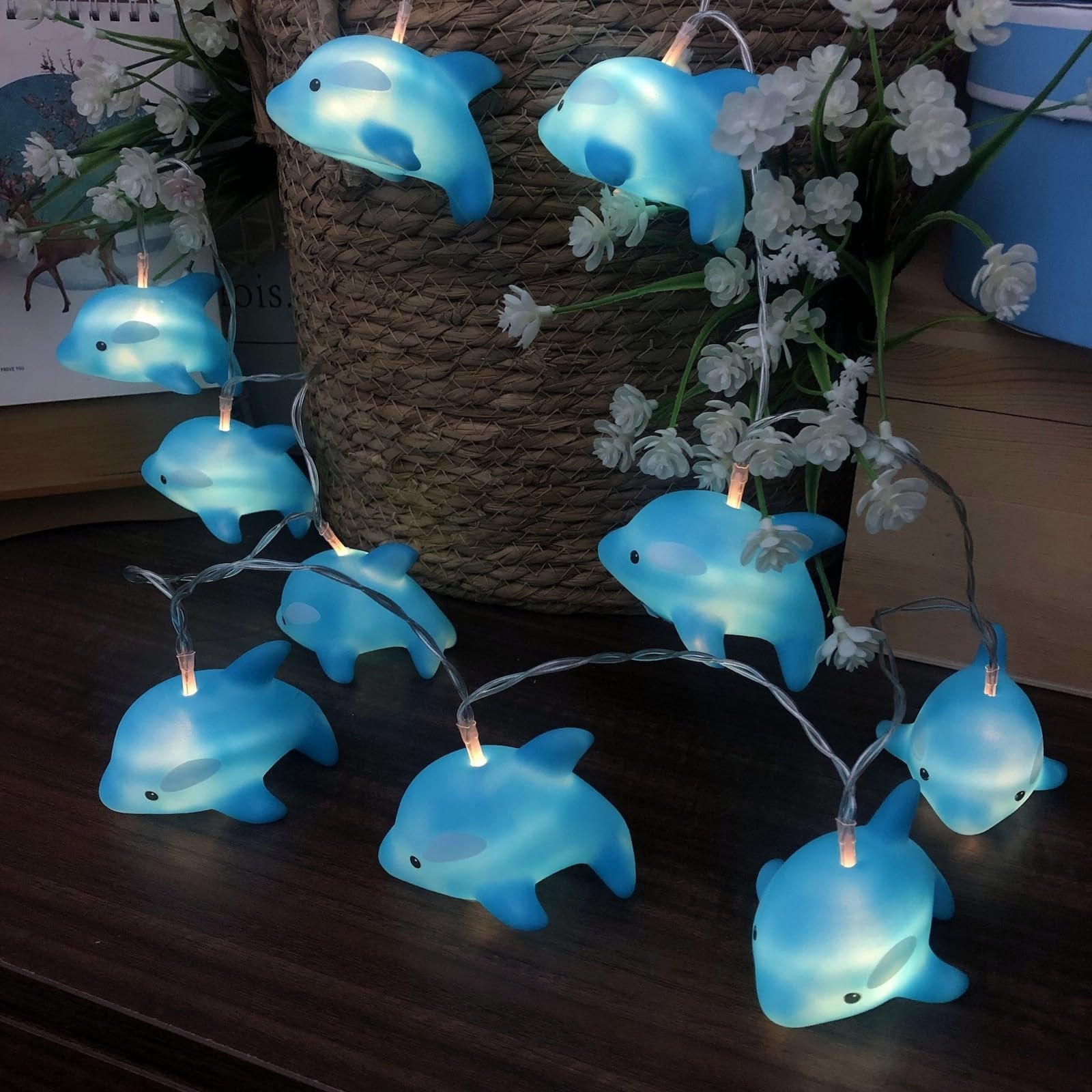 Гирлянда Riaxuebiy Дельфин 1,65 м 10 LED, фото №9