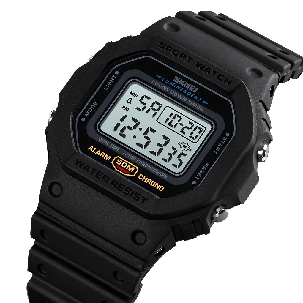 Годинник Skmei 1628 Black, фото №2