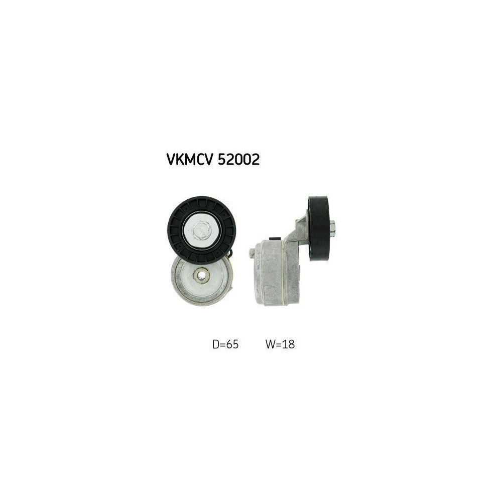 Натяжитель ремня SKF VKMCV 52002 поликлинового для IVECO, фото №1