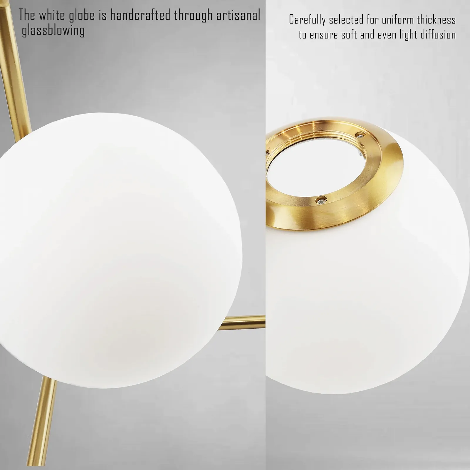 Настільна лампа Alpinaluz Minimalist 38 см Золотиста, фото №8