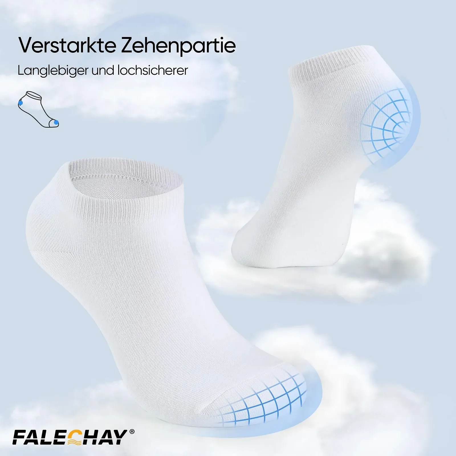 Носки спортивные, 10 пар, хлопковые, короткие, унисекс, фото №4