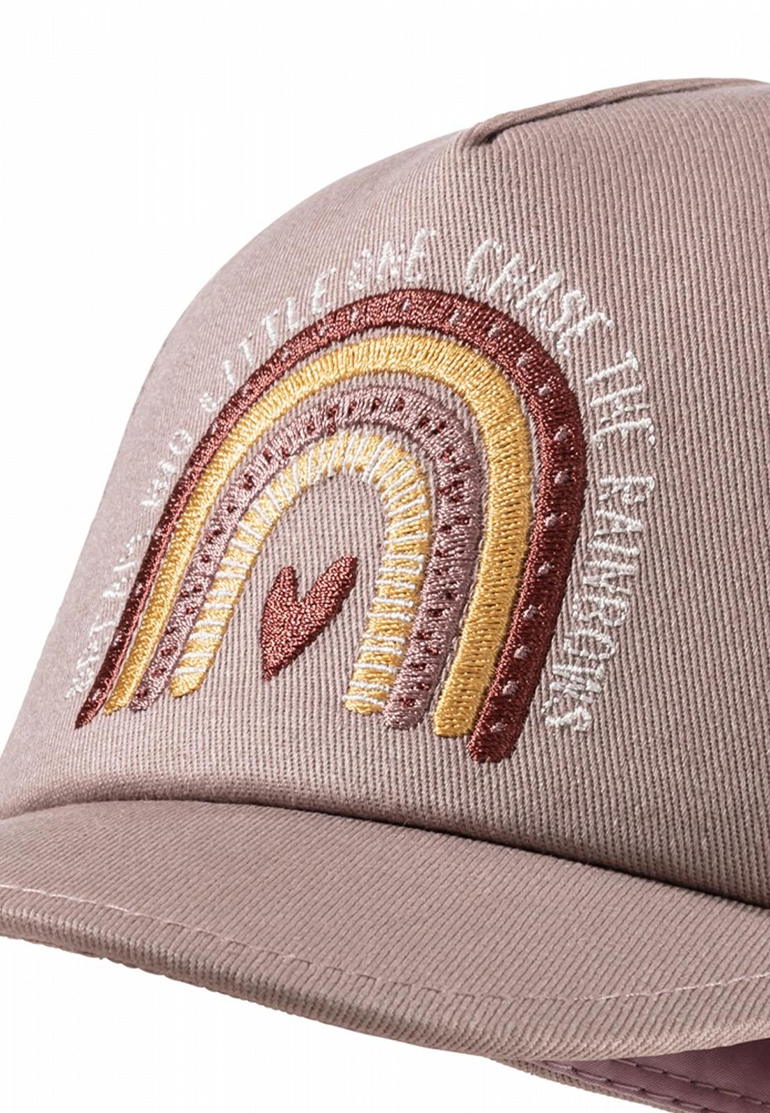 Бейсболка Sterntaler Rainbow с вышивкой Эластичная для девочек, фото №5