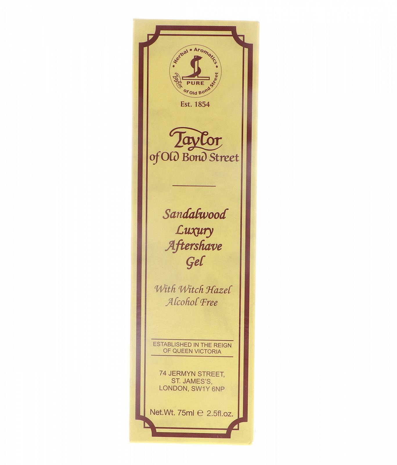 Гель после бритья Taylor of Old Bond Street Sandalwood, фото №2 Гель после бритья Taylor of Old Bond Street Sandalwood, фото №2