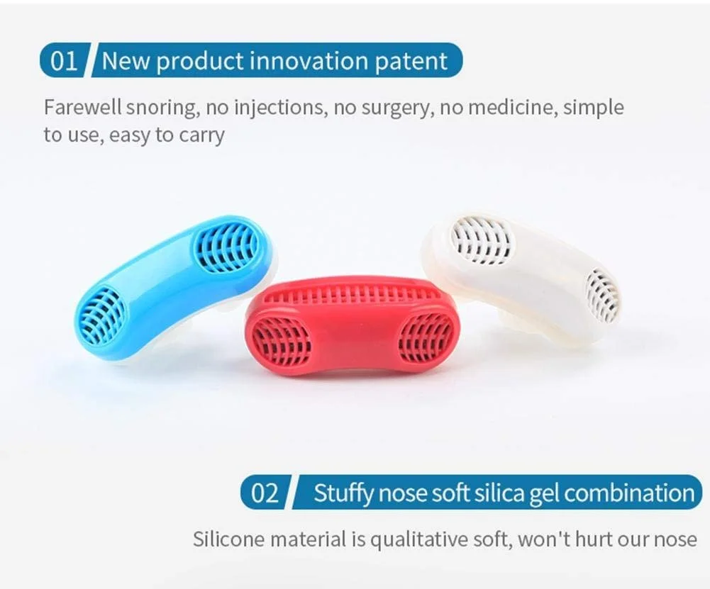 Клипса для носа GHzzy для облегчения дыхания против храпа, 3 шт., фото №2