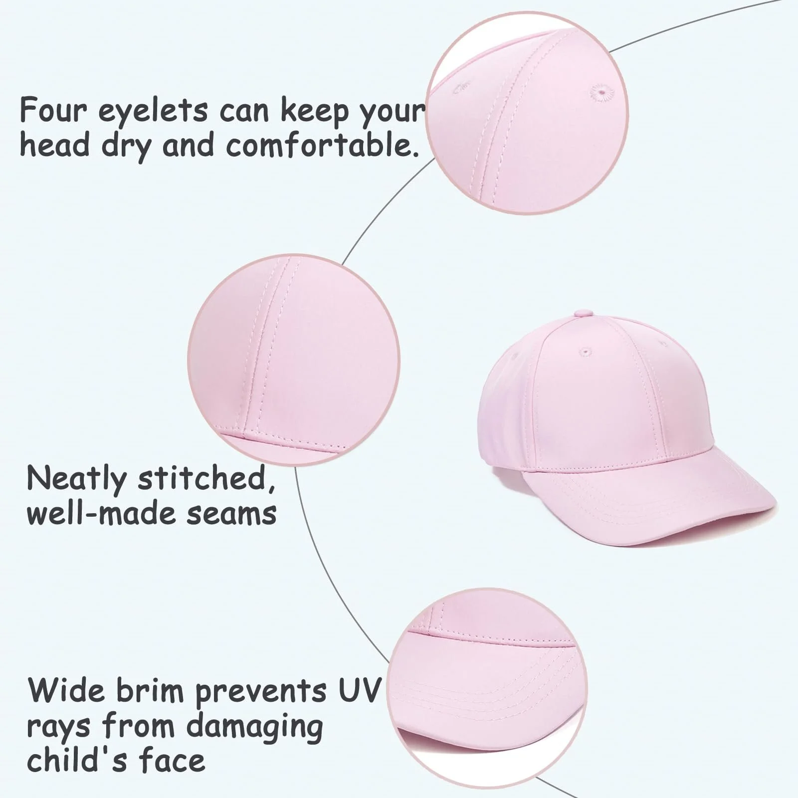 Бейсболка AIDIER з отвором для хвоста регульована Green Lake, фото №4