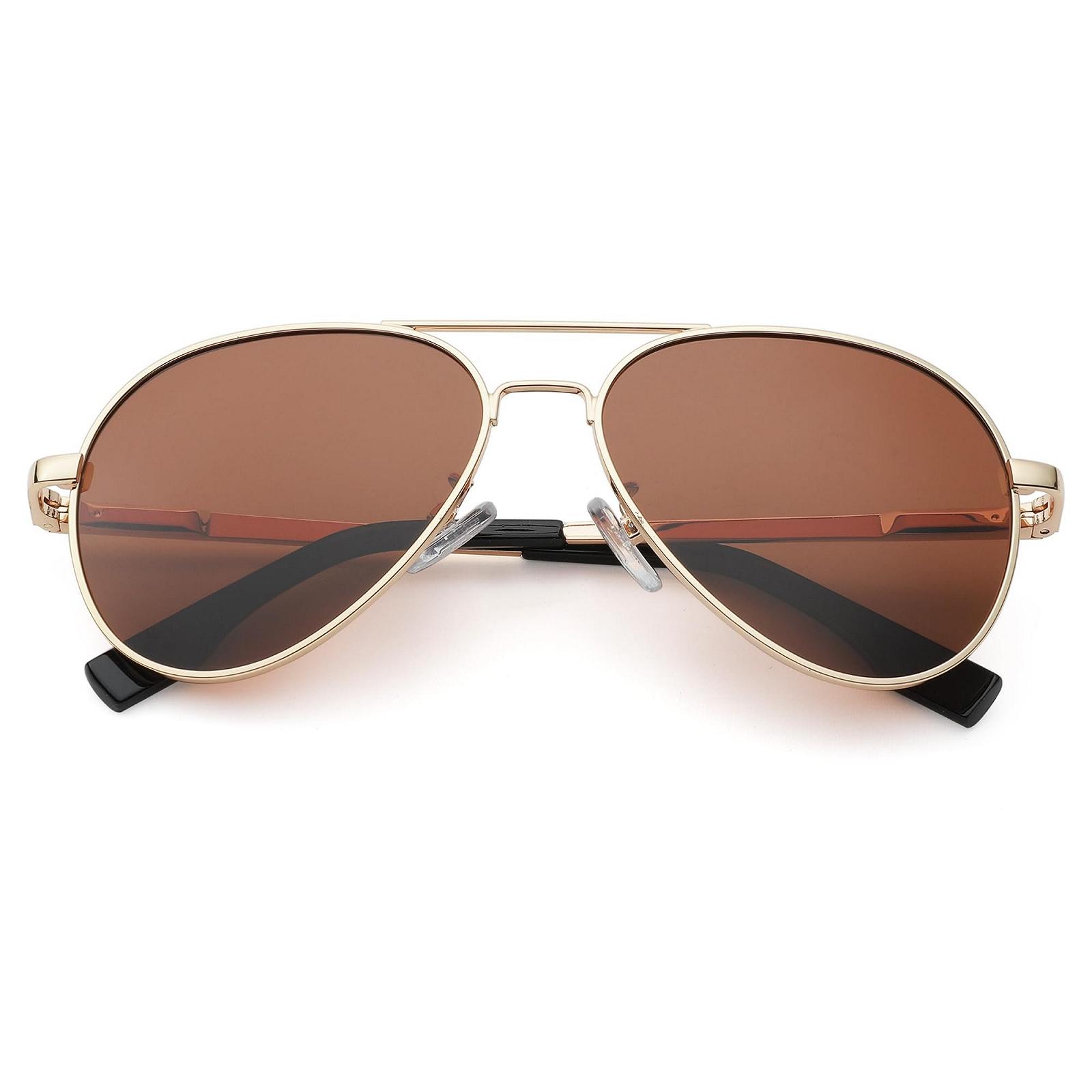 Авіатори COASION Ретро Сонцезахисні окуляри Поляризовані для чоловіків і жінок UV400 Захист Вінтаж, фото №5