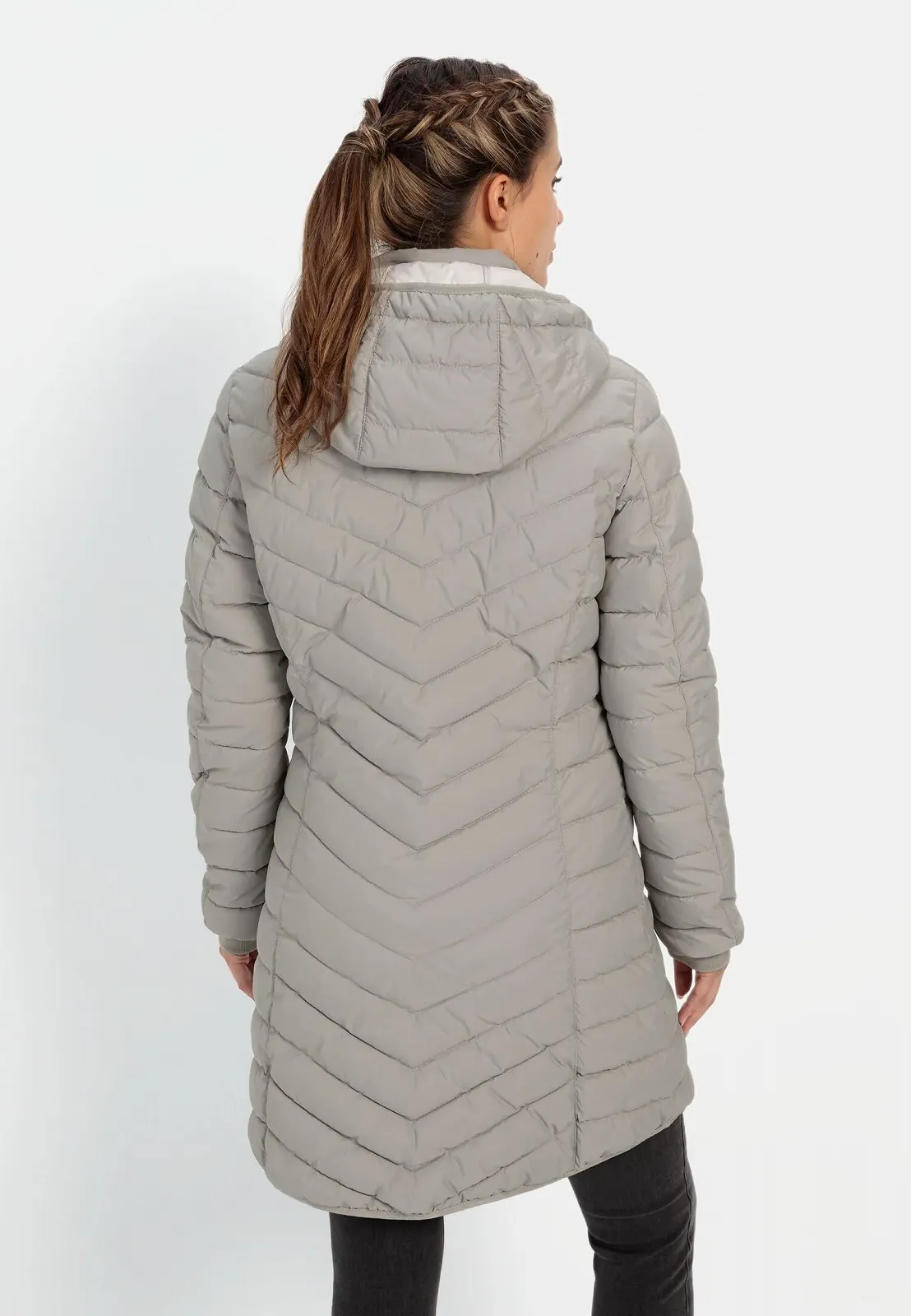 Пальто camel active Herringbone стьобане Жіноче, фото №3 Пальто camel active Herringbone стьобане Жіноче, фото №3