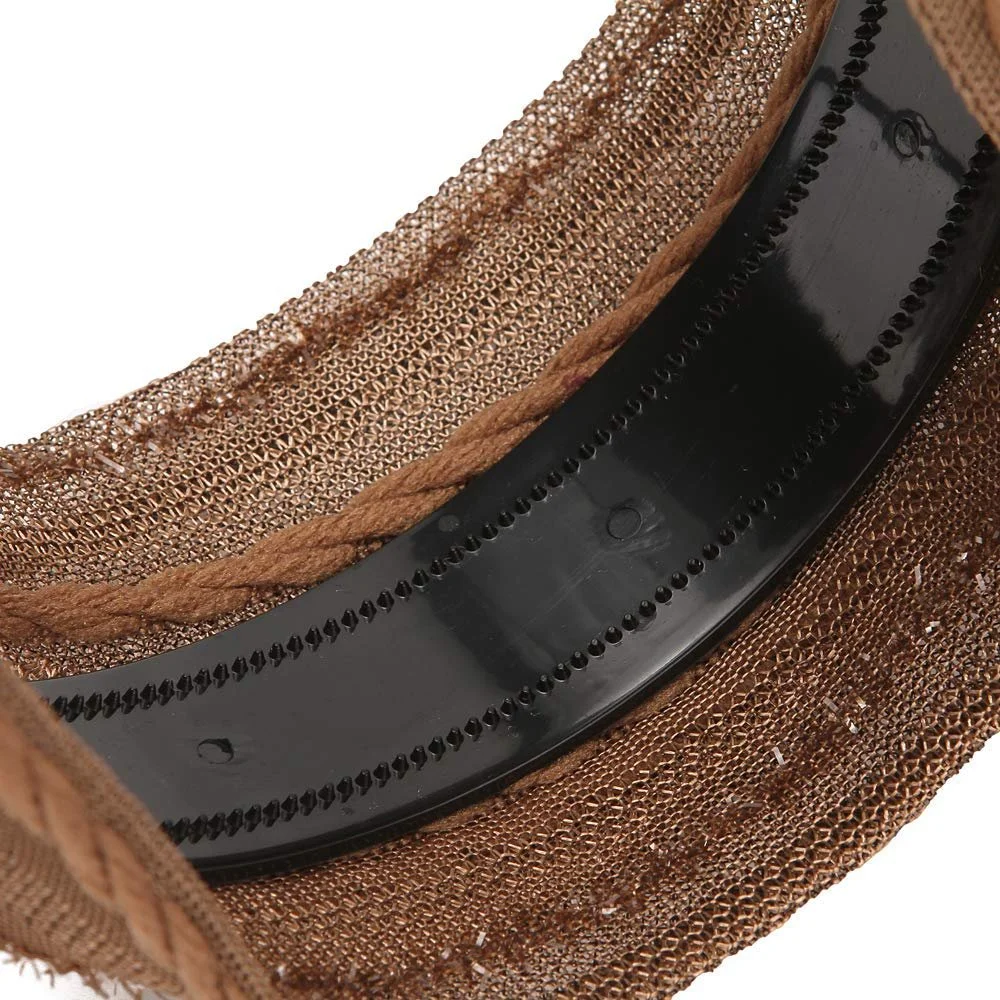 Обруч для волосся з широкими зубцями Loneedy, 4 штуки, Плісирована тканинна, фото №3 Обруч для волосся з широкими зубцями Loneedy, 4 штуки, Плісирована тканинна, фото №3