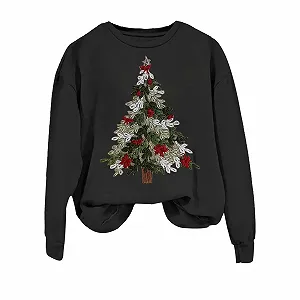 Женский Свитшот Рождественский Зимний - Фото 1