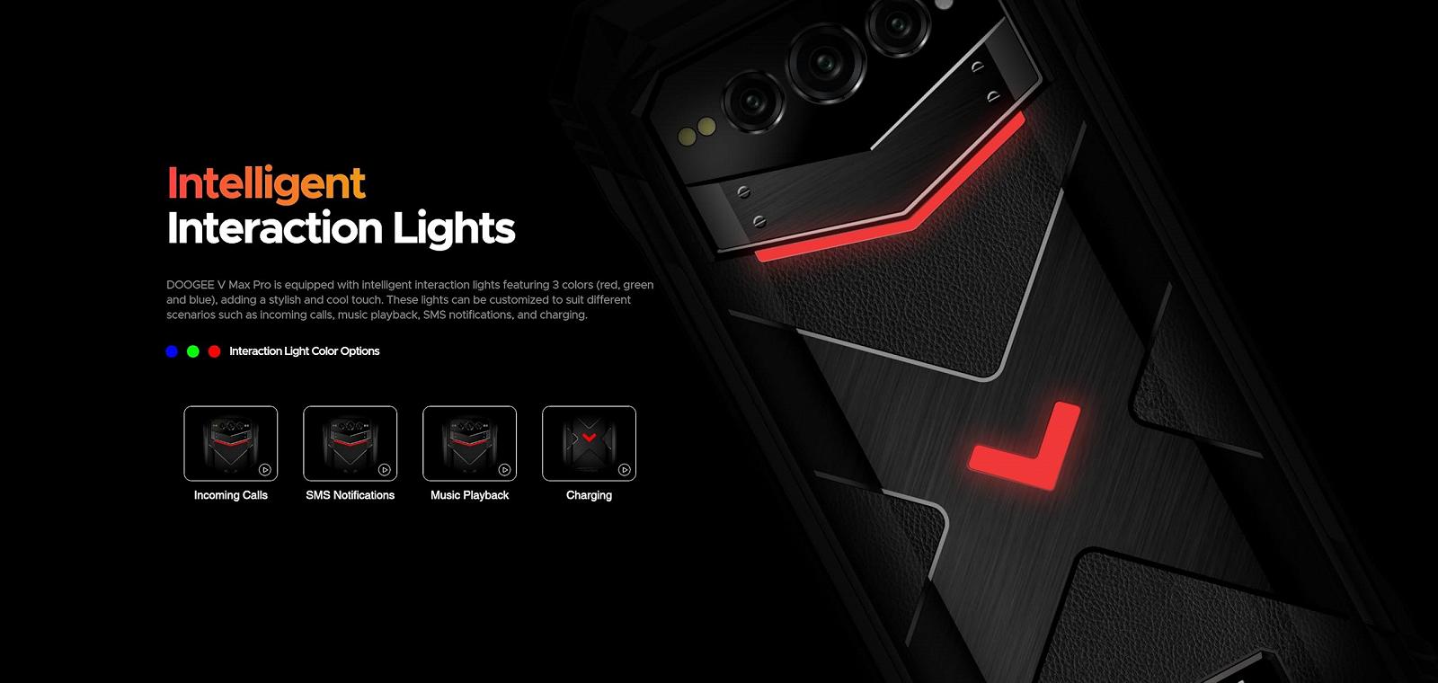 Захищений смартфон DOOGEE VMAX Pro 5G 32GB + 512GB 6.58 дюйма FHD+ 108 Мп + 20 Мп (нічного бачення) + 16 Мп Android 14 NFC 22000 мАг Black, фото №9 Захищений смартфон DOOGEE VMAX Pro 5G 32GB + 512GB 6.58 дюйма FHD+ 108 Мп + 20 Мп (нічного бачення) + 16 Мп Android 14 NFC 22000 мАг Black, фото №9