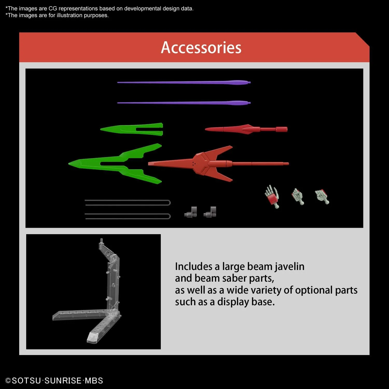 Сборная модель Bandai Gundam HG 1/144 Darilbalde, фото №6