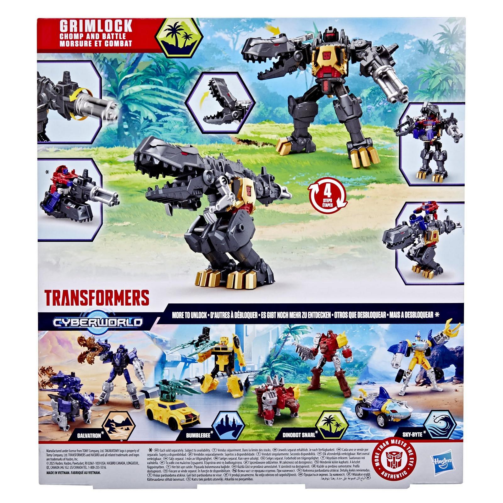 Фігурка Transformers Cyberworld Grimlock Chomp & Battle, фото №12