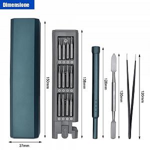 Електрична викрутка Bestgle Набір точних викруток 44 в 1 Магнітна synthetic.ua - Фото 1