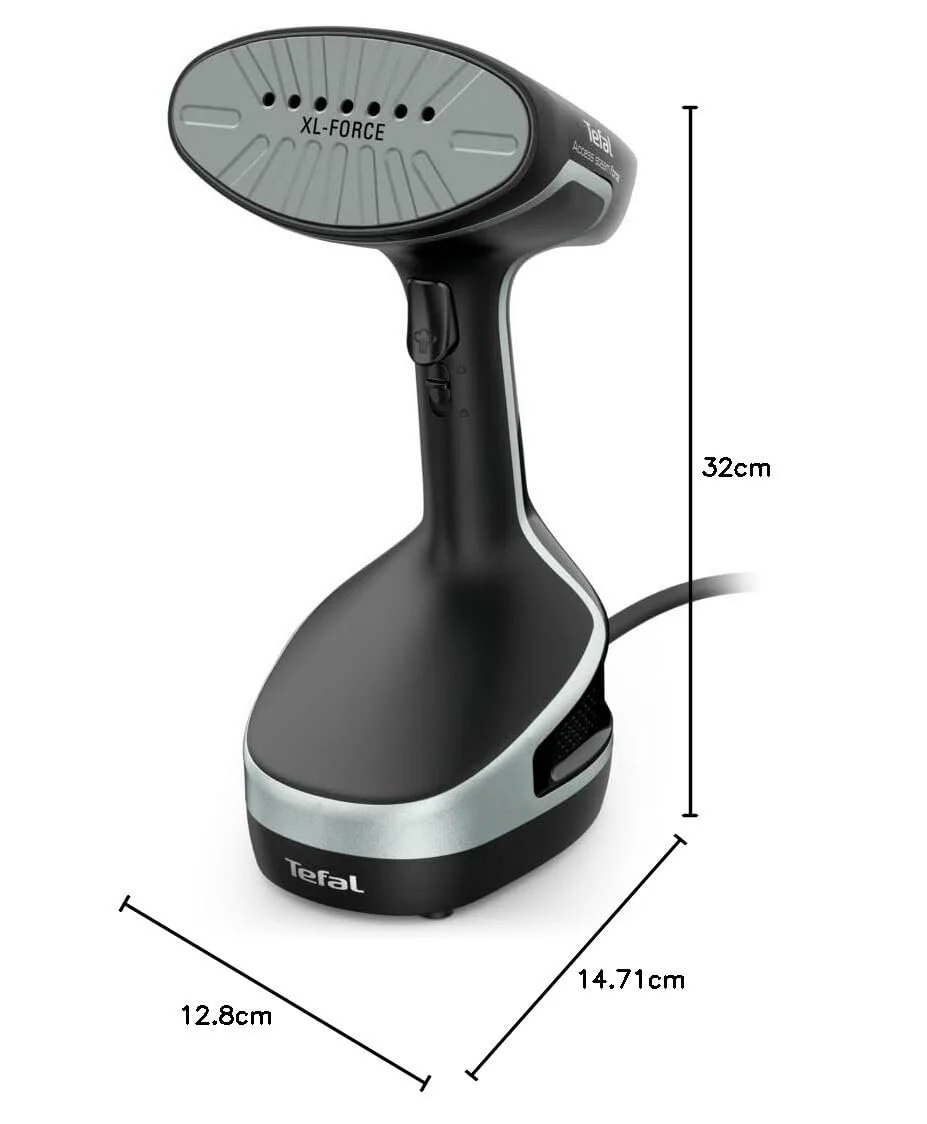 Отпариватель Tefal Access Steam Force DT8250 2000 W 190 мл Black/Silver, фото №10