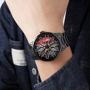 Годинник Skmei 1990D Black Red-Silver synthetic.ua - Фото 1