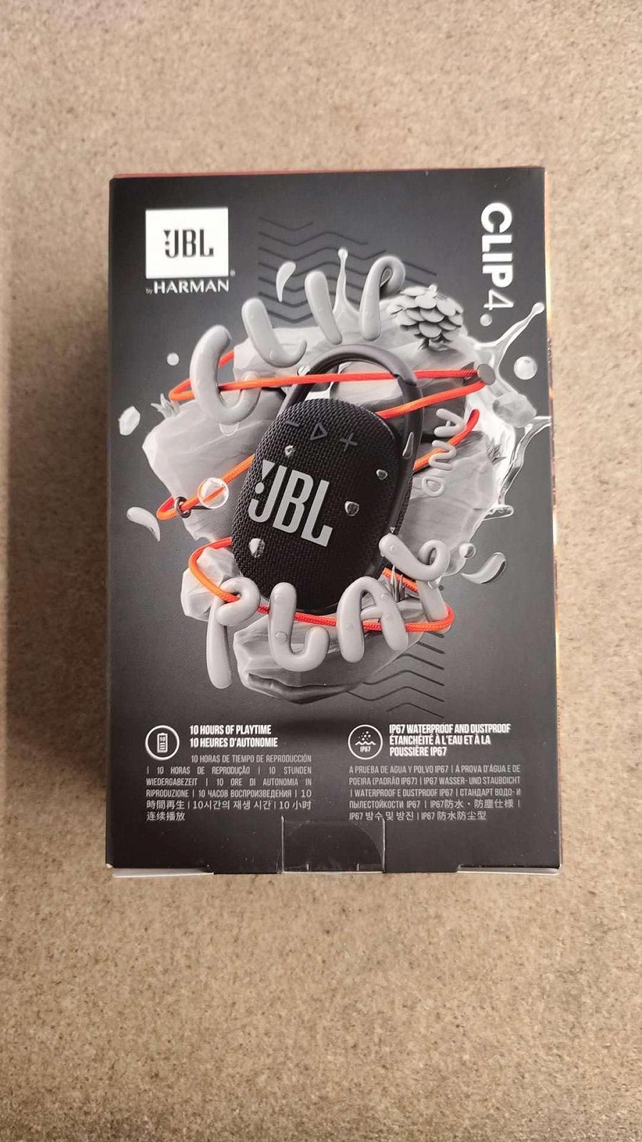 JBL Clip 4 Bluetooth Бездротова колонка Чорний EU, фото №5