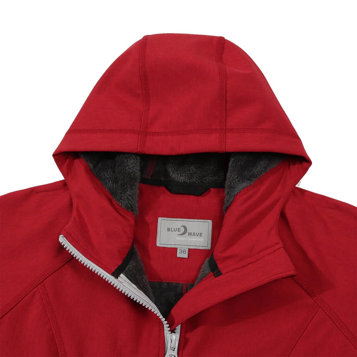 Жіноча парка софтшелл Blue Wave Mareike з флісовою підкладкою Синій, фото №3