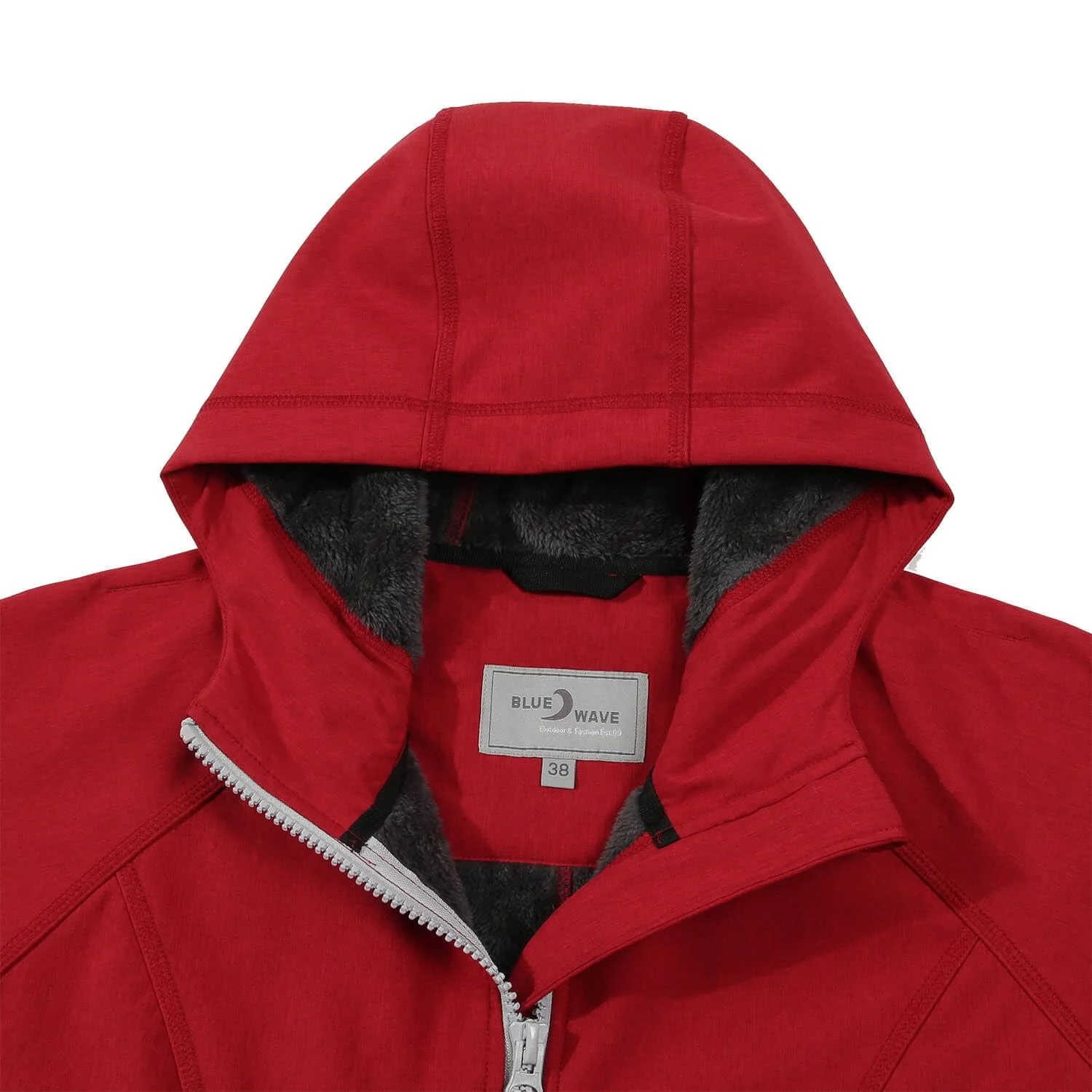 Женская парка софтшелл Blue Wave Mareike с флисовой подкладкой Синий, фото №3 Женская парка софтшелл Blue Wave Mareike с флисовой подкладкой Синий, фото №3