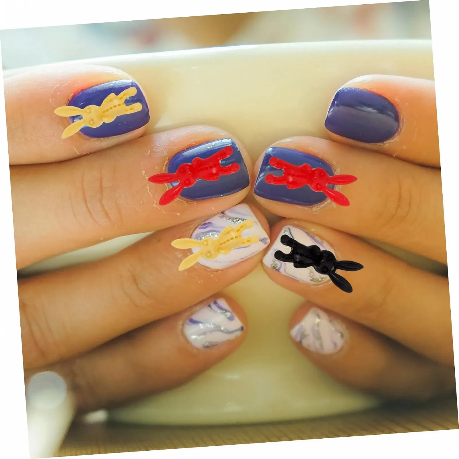 Украшения для ногтей Кролик, 60 шт, фото №9