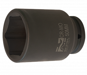 Ударная глубокая торцевая головка SW-STAHL 07910L-50 3/4" 50 мм глубокая - Фото 1