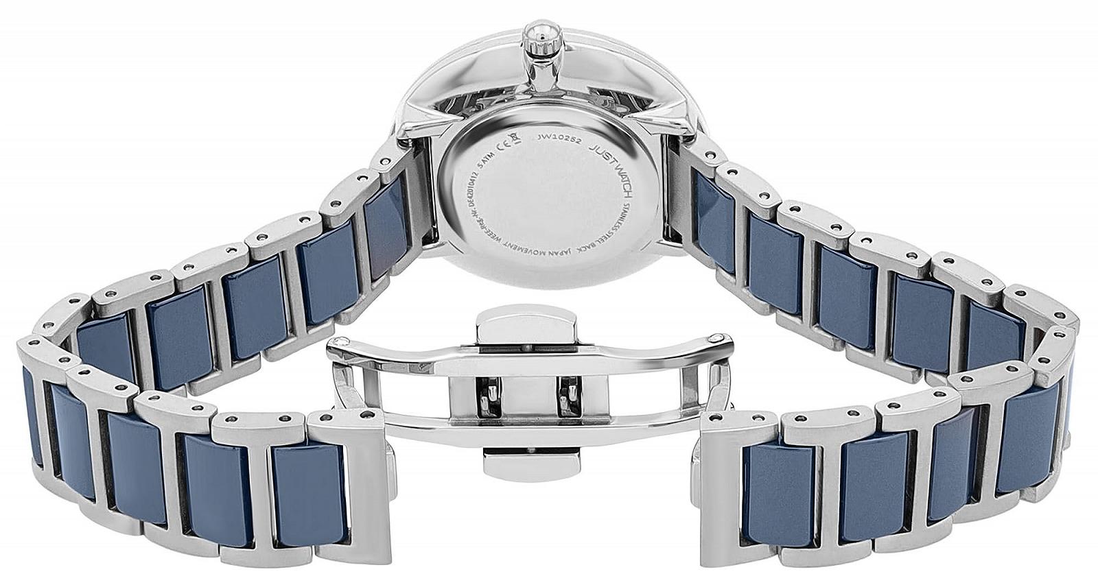 Женские часы Just Watch Alma с керамическим ремешком из нержавеющей стали, диаметр 33 мм, 5 ATM, фото №3 Женские часы Just Watch Alma с керамическим ремешком из нержавеющей стали, диаметр 33 мм, 5 ATM, фото №3