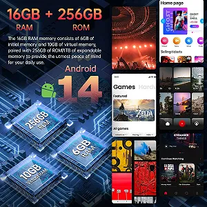 Смартфон DOOGEE S Punk (2024) 126 дБ 16 ГБ + 256 ГБ 10800 мАч/33 Вт 6.58 дюймов FHD+ IP68 synthetic.ua - Фото 1