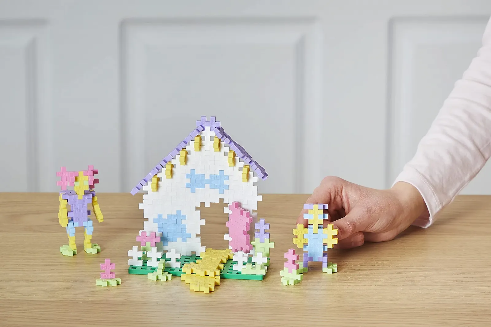 Строительные блоки Mini Creative Plus-Plus 4187, пастельные, 240 штук, фото №6 Строительные блоки Mini Creative Plus-Plus 4187, пастельные, 240 штук, фото №6