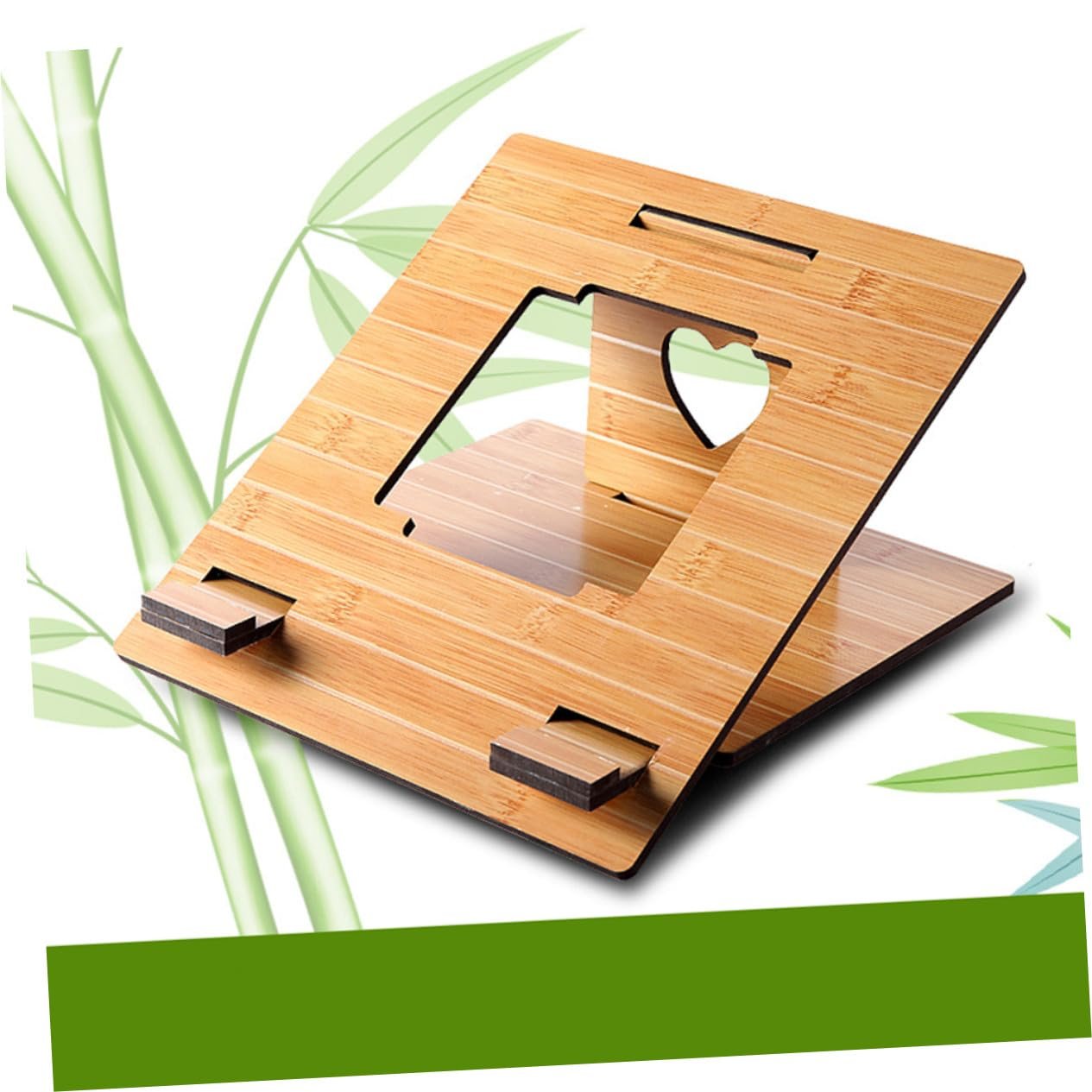 Подставка для ноутбука деревянная портативная Универсальная для ежедневного использования, фото №3