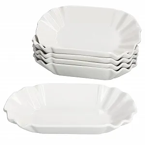 Миска MamboCat Frietjes XL, набор 6 штук, белая synthetic.ua - Фото 1