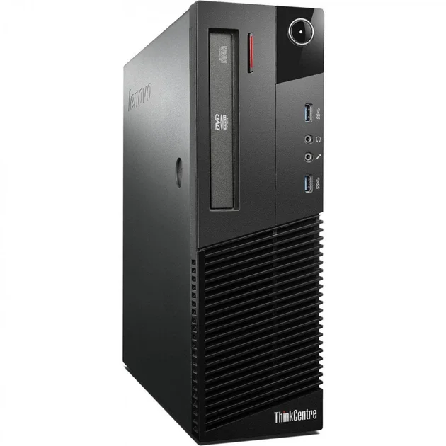 Комп’ютер Lenovo ThinkCentre M83 / Intel Core i5-4430 / RAM 16GB / SSD 512GB + HDD 500GB / LAN / Windows 11 / Чорний, фото №1