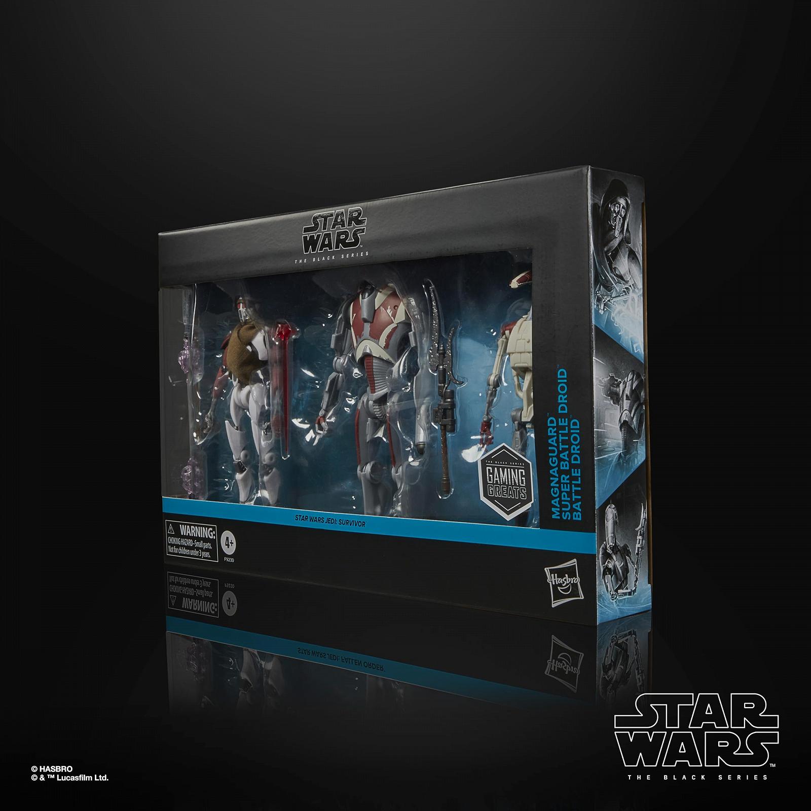 Фигурки Star Wars The Black Series Магна-Страж, Супер Боевой Дроид, Боевой Дроид Джедаи: Выживший, набор 3 шт., масштаб 15 см, фото №7