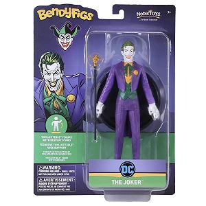 Фігурка гнучка Джокер Noble DC Comics Bendyfigs 19 см synthetic.ua - Фото 1